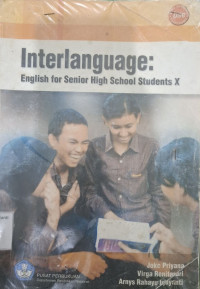 Image of Interlanguage: English for Senior High School Students X