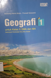 Image of Geografi 1 Kelompok Peminatan