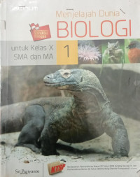 Image of Menjelajah Dunia Biologi 1 KTSP