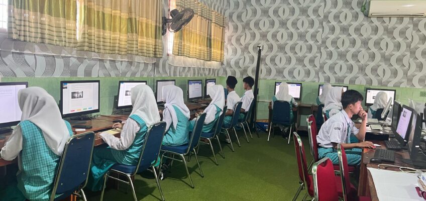 Pelaksanaan Gladi Bersih ANBK Tahun 2025 Hari Kedua